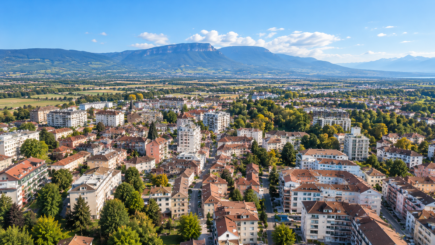 Vue de Immobilier à Saint-Julien-en-Genevois