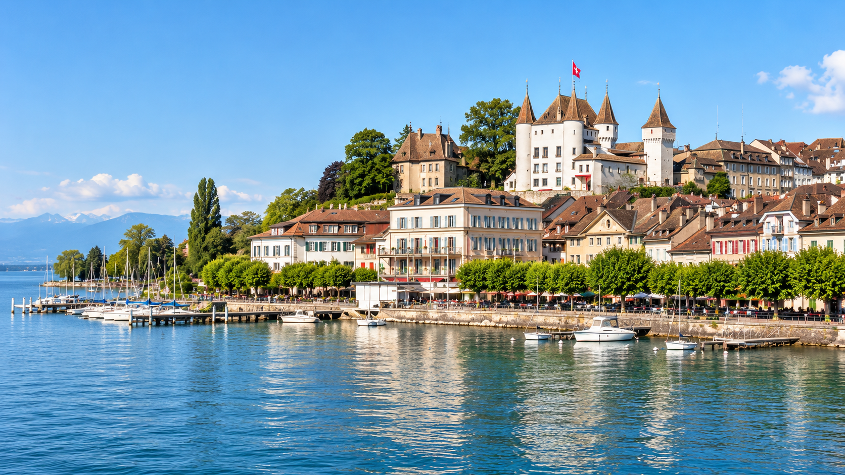 Vue de Immobilier à Nyon